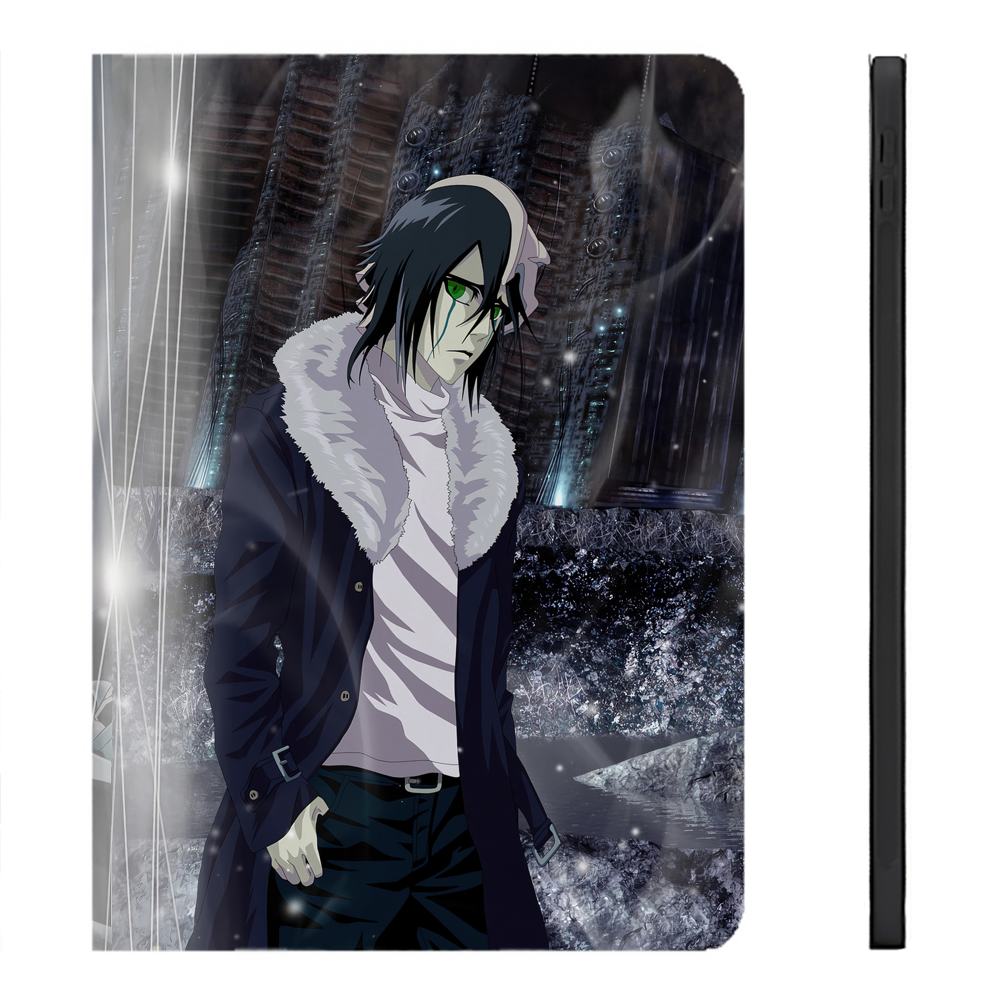 （画像用） ブリーチ BLEACH IPadケース ペンホルダー付き ブックスタイルデザイン